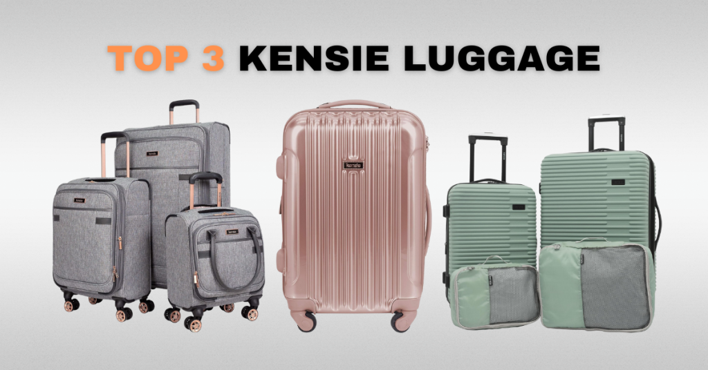 top Kensie luggage