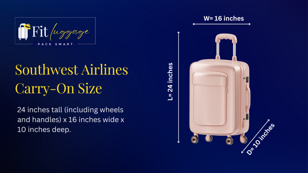 Southwest Airlines Carry-On Luggage Size
